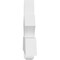 Ekena Millwork Redmond Architectural Grade PVC Gable Bracket, 72"W x 21"H x 4"D x 6"F, 7/12 Pitch GBP072X21X0406RED00 - alternate 5